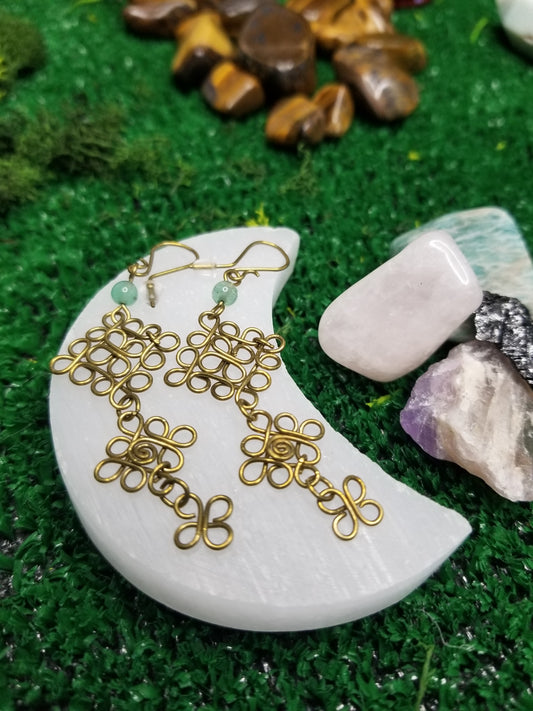 Crescent Moon Selenite/Satin Spar Plates