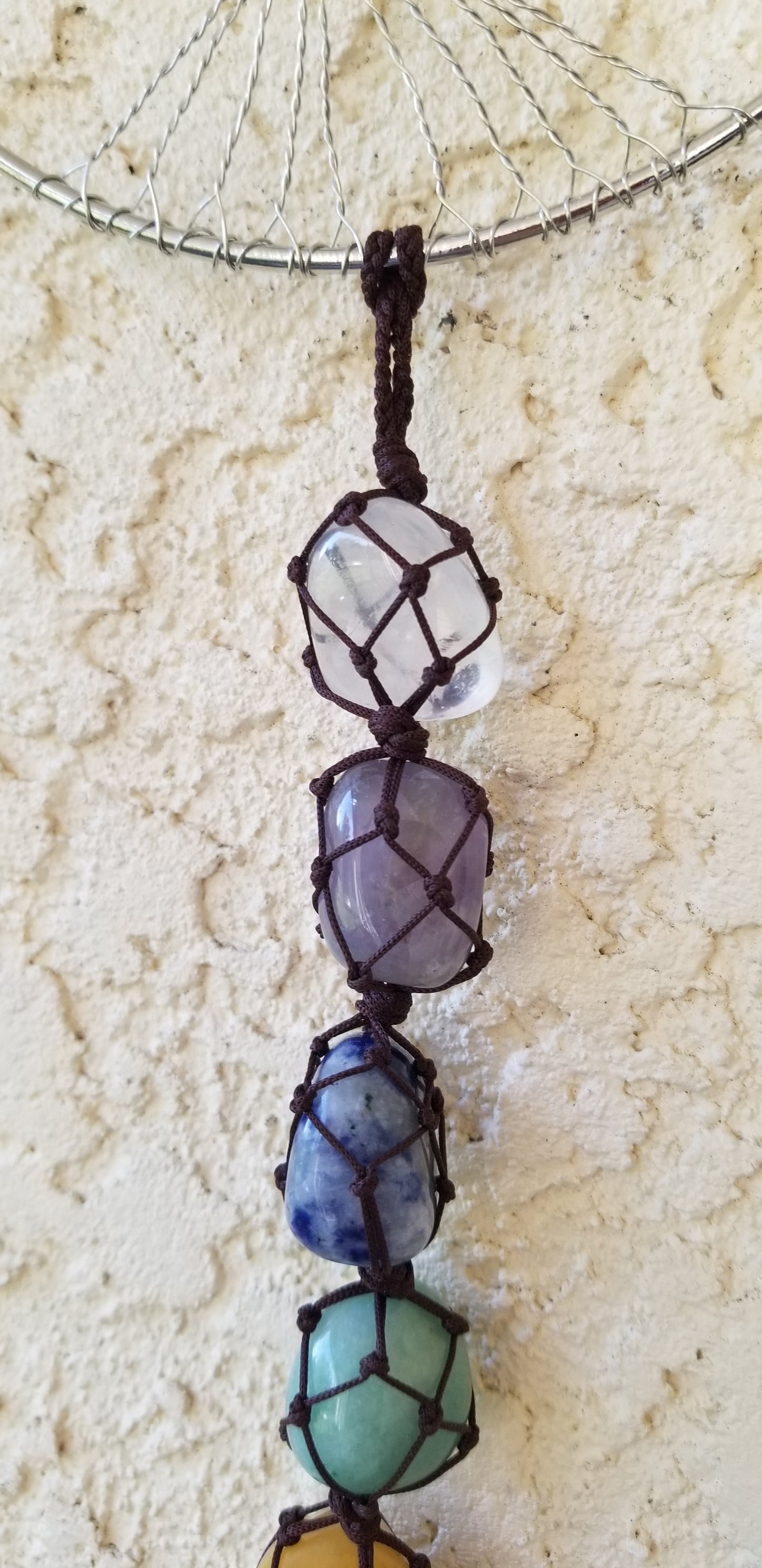 Large Silver Tree of Life (Crystal Decor Hanger)