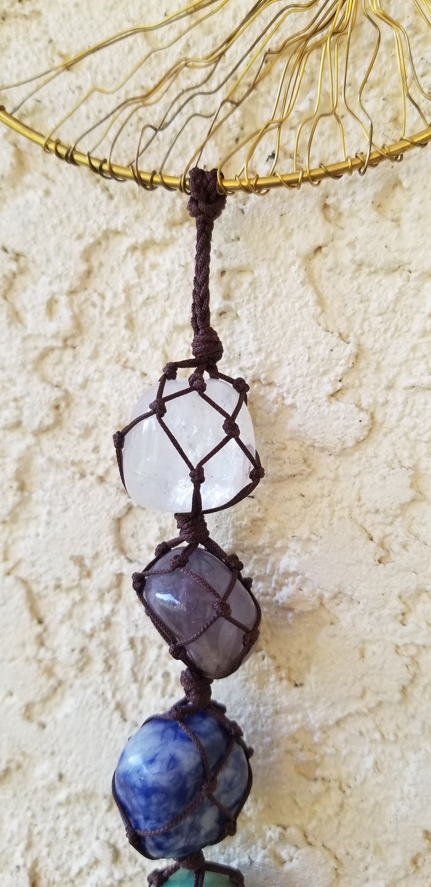 Large Gold Tree of Life (Crystal Decor Hanger)