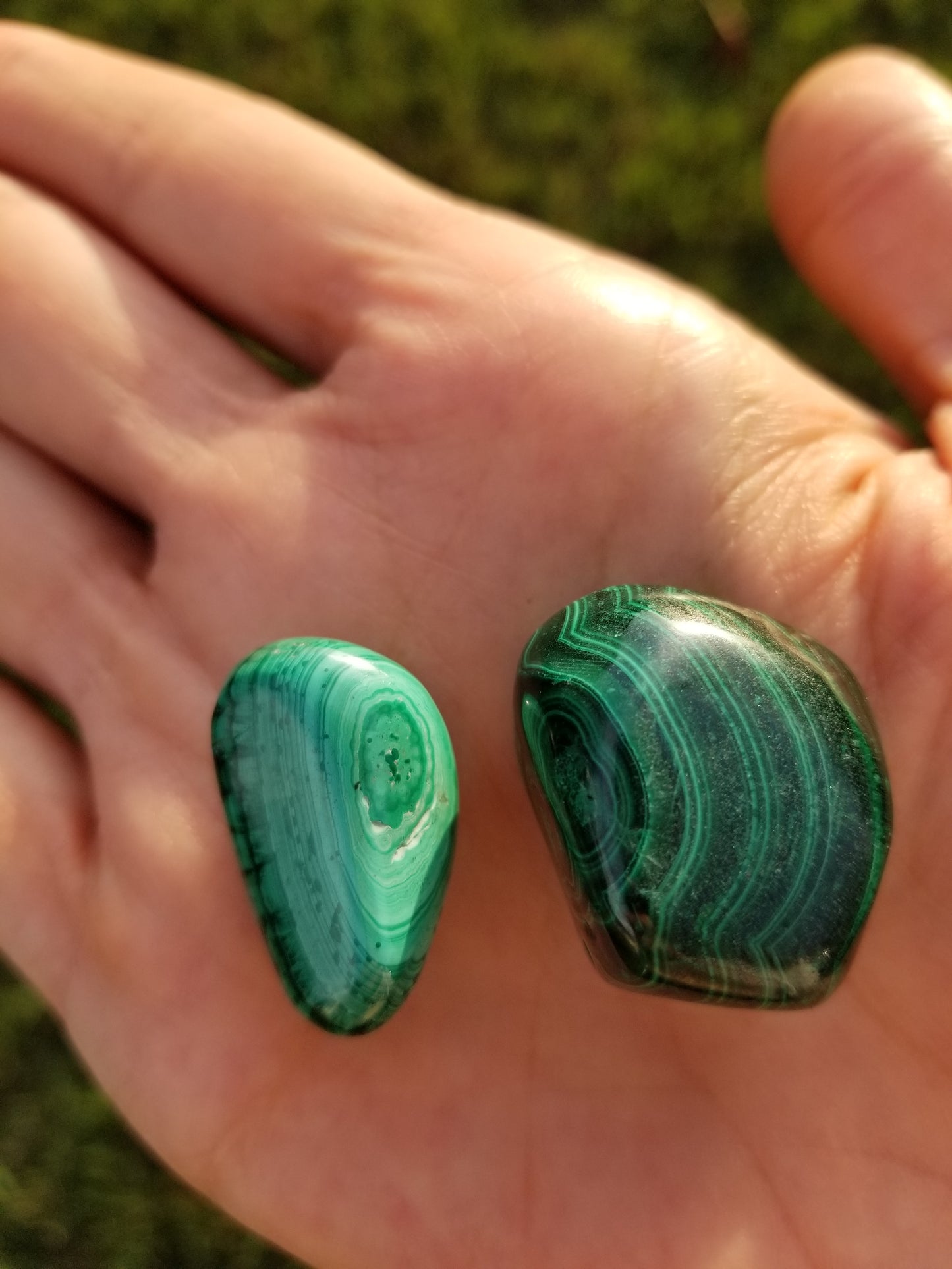 Malachite Tumbles