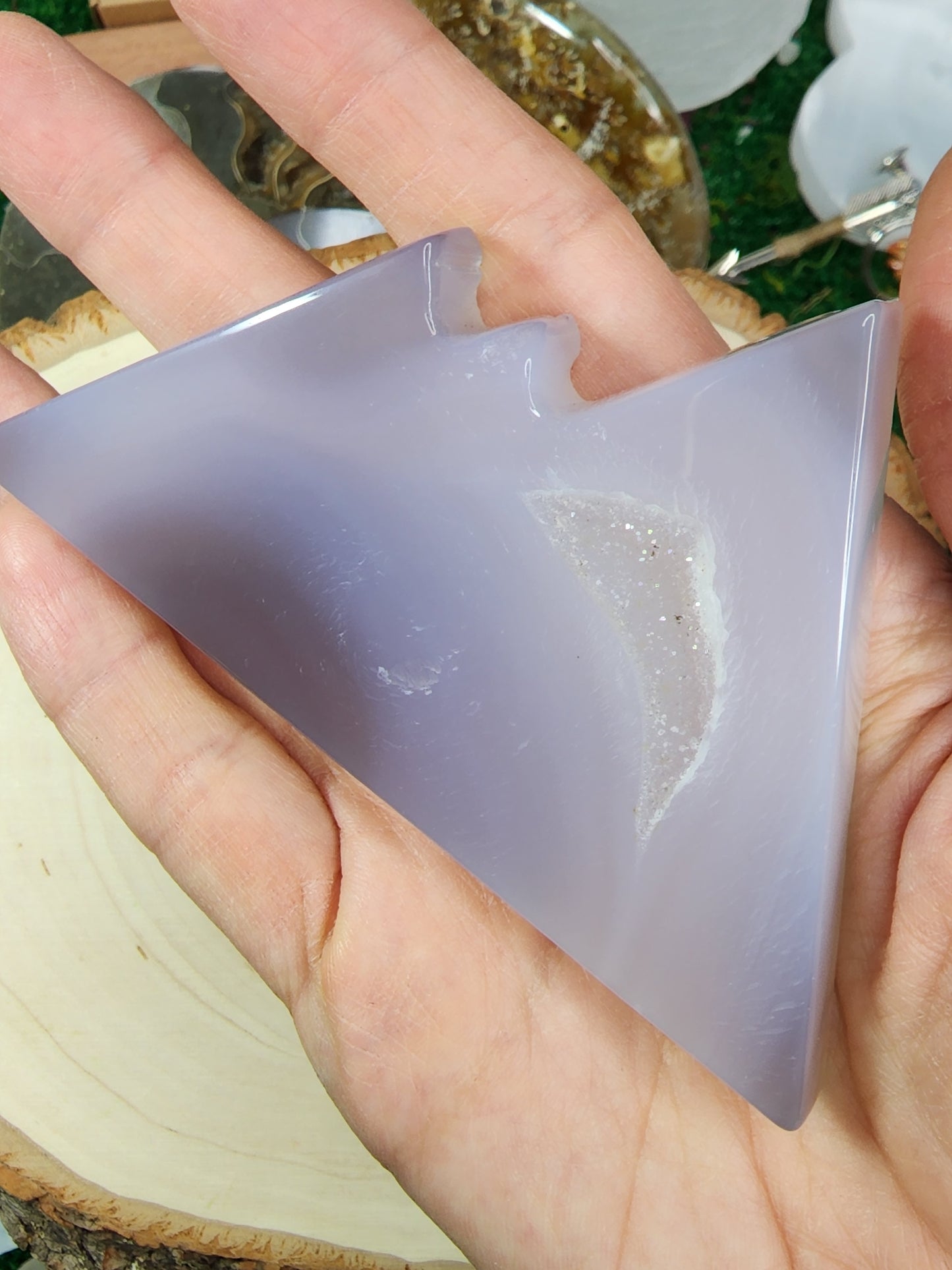 Druzy Agate Mountains