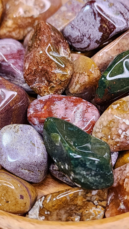 Ocean Jasper Tumbles