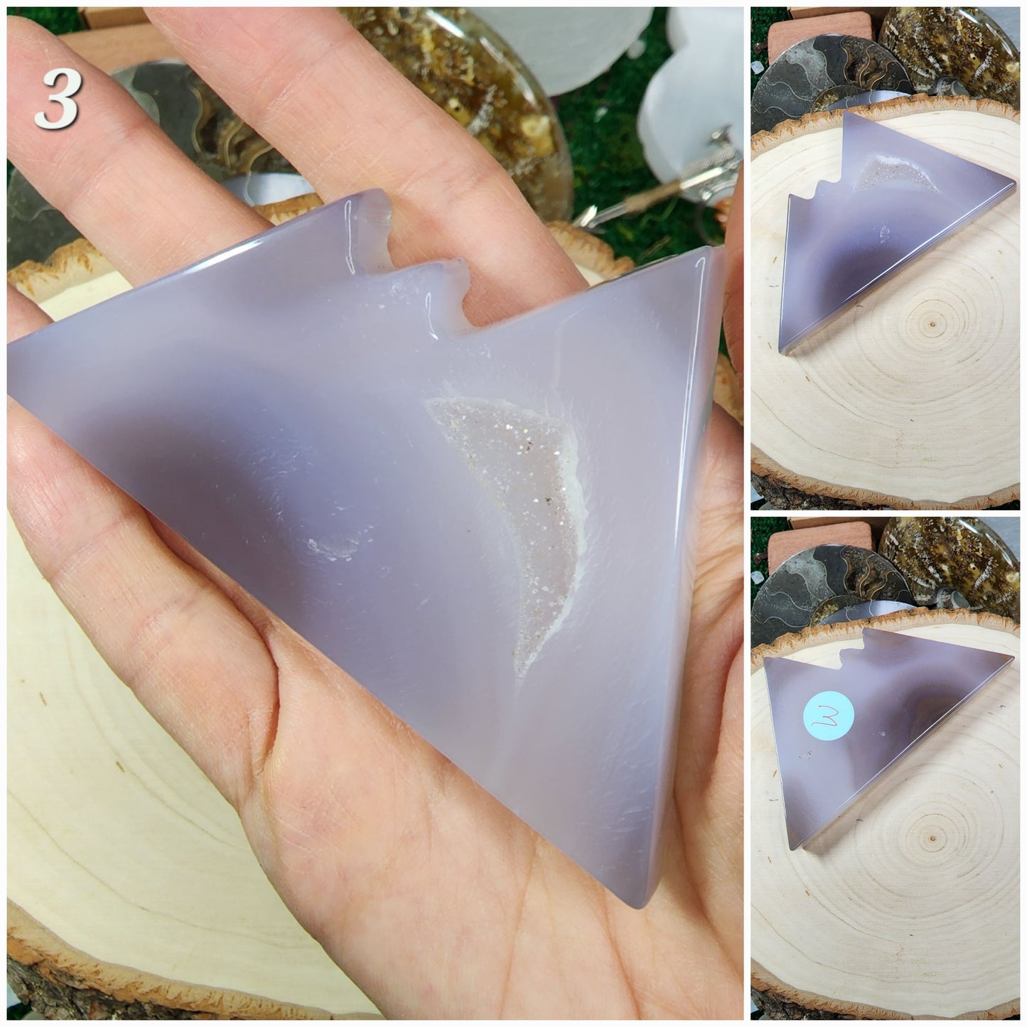Druzy Agate Mountains