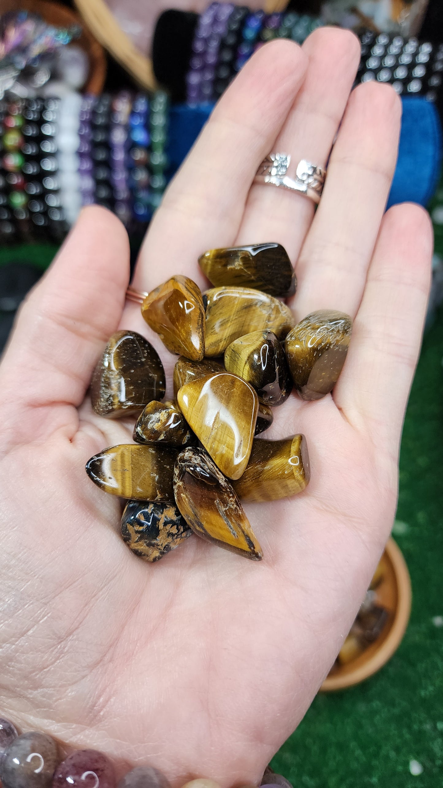 Tiger's Eye Tumbles