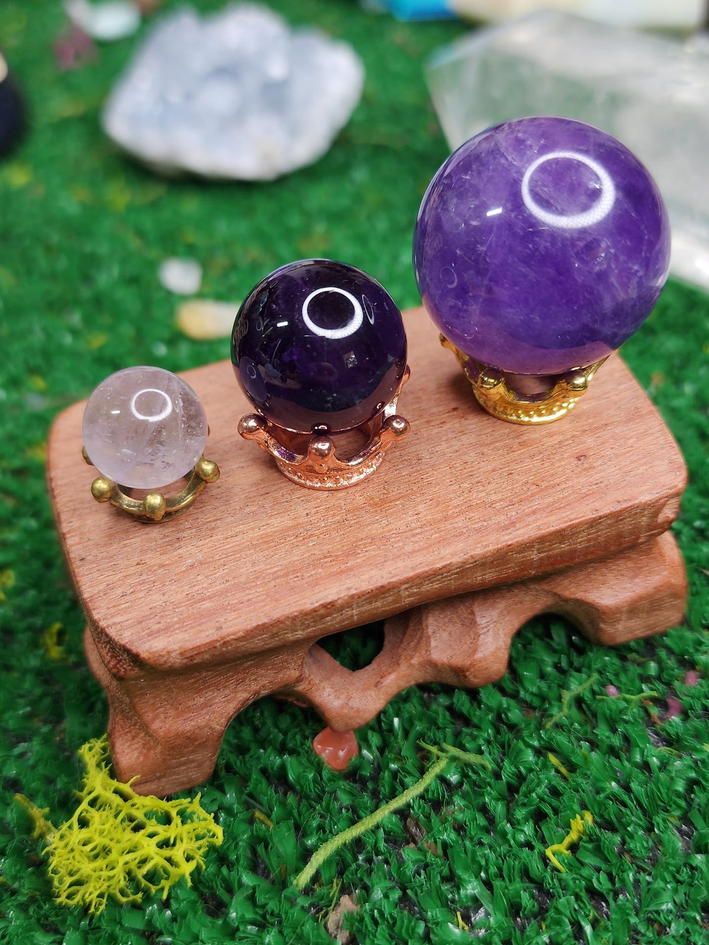 Small Amethyst Spheres 🟣