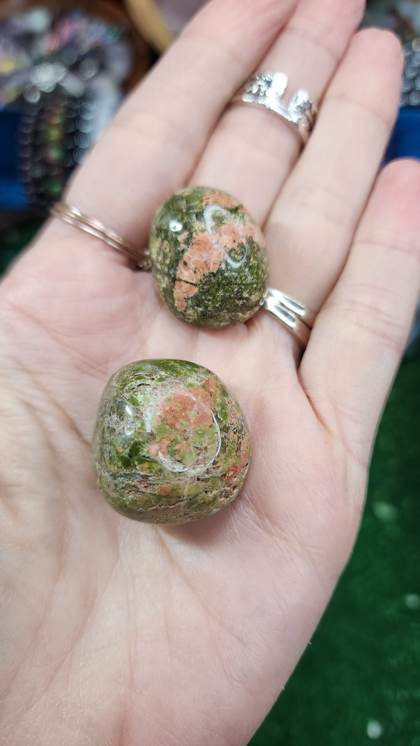 Unakite Tumbles