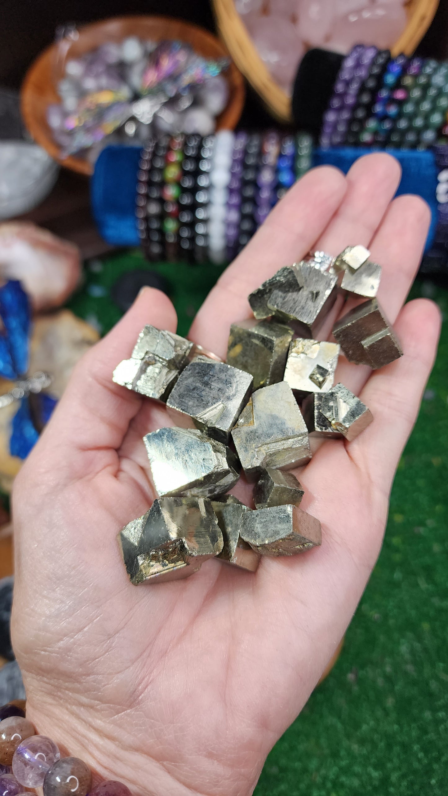 Pyrite Cubes