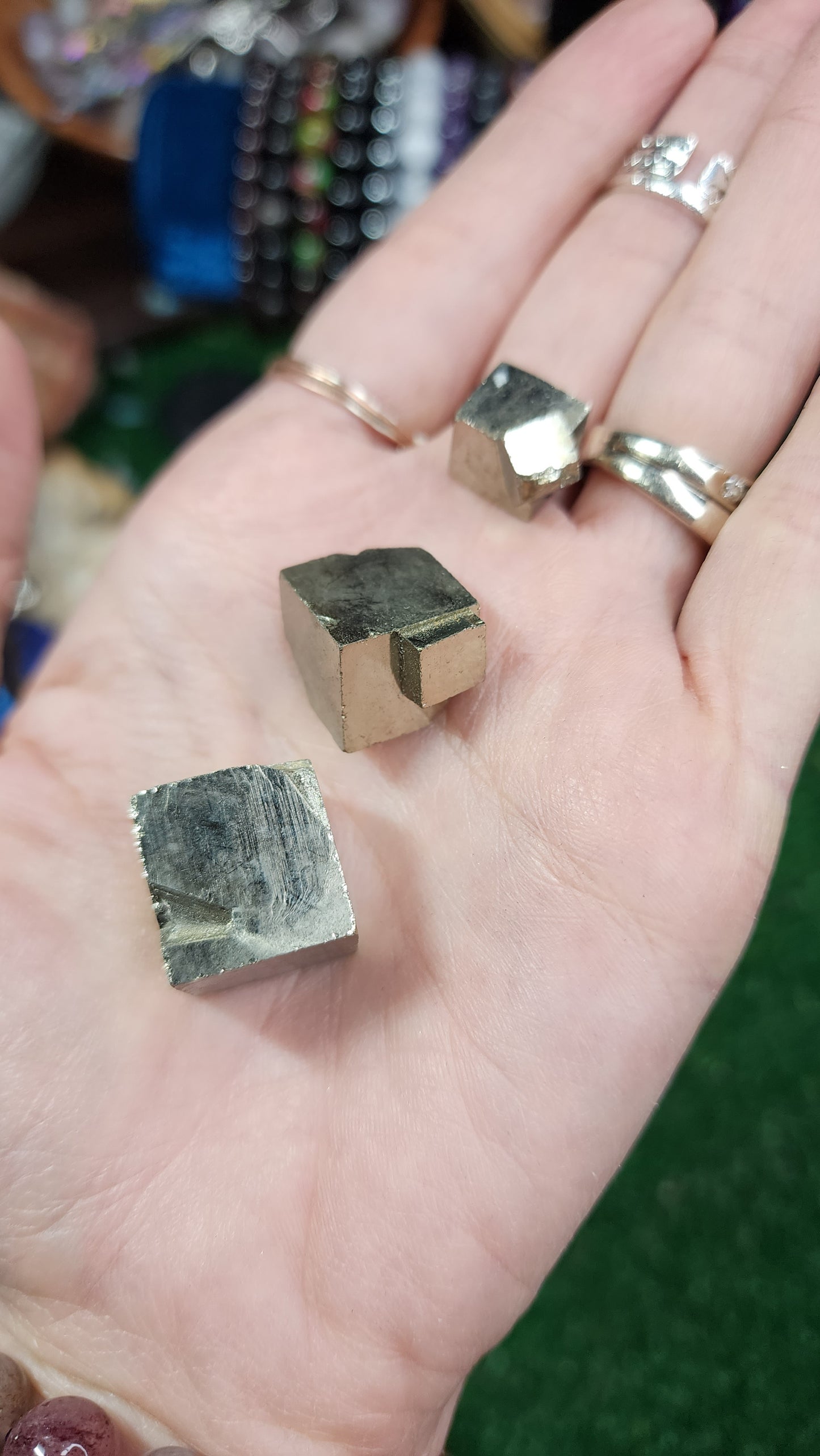 Pyrite Cubes