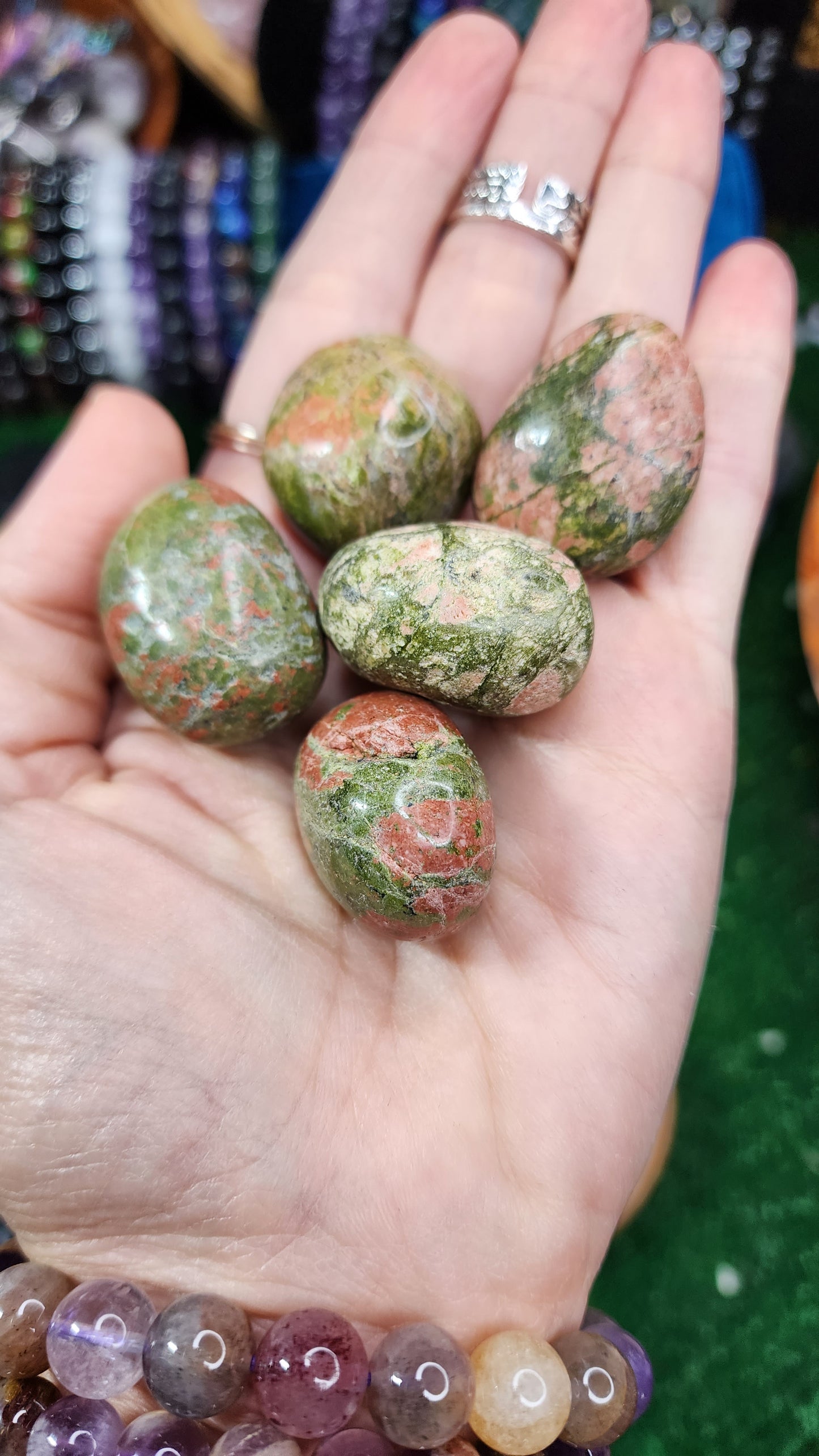 Unakite Tumbles