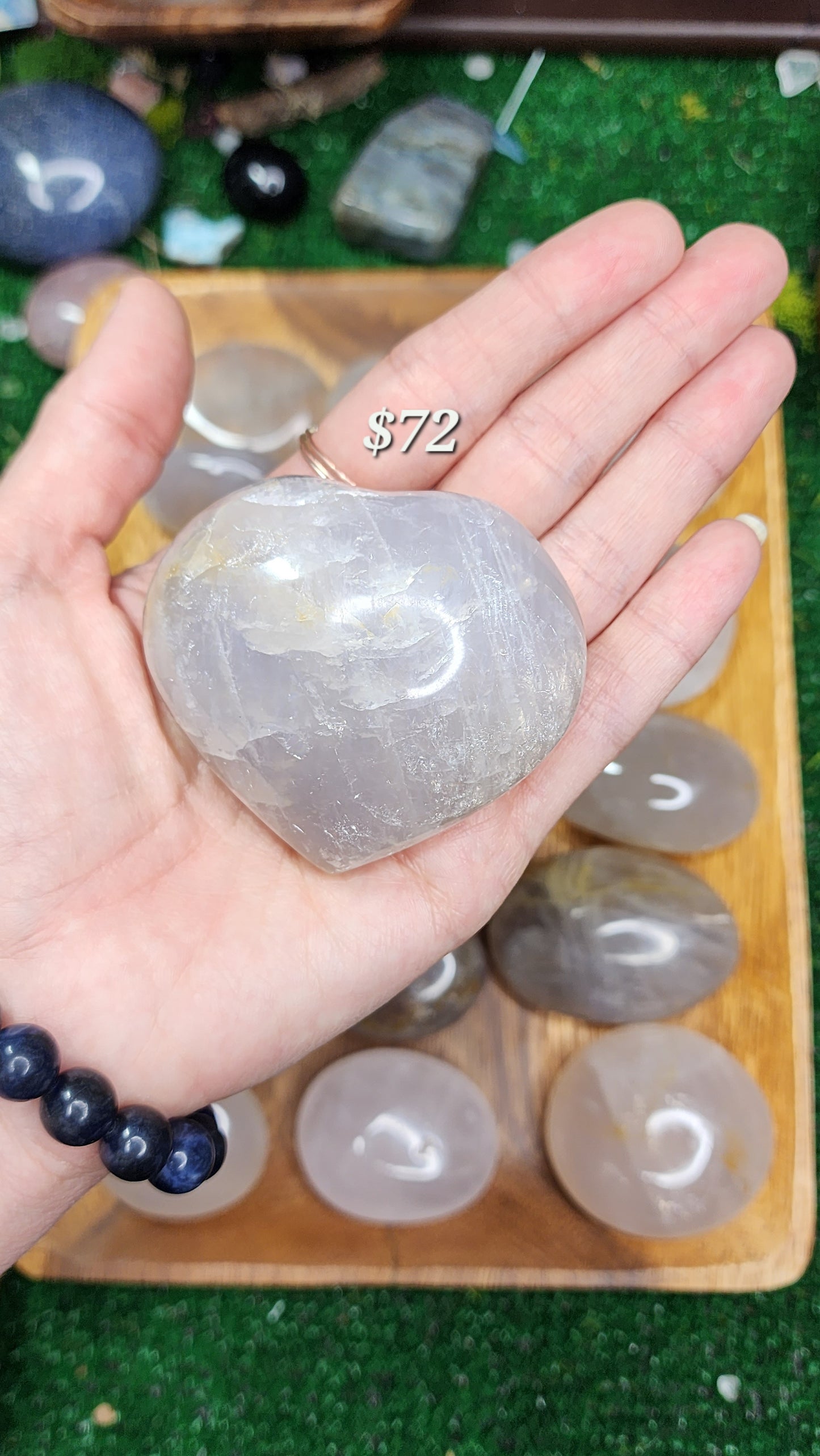 Blue Rose Quartz Hearts 🌹💙