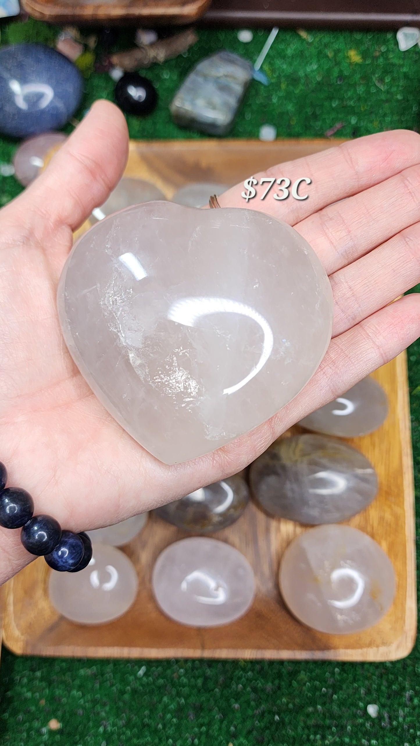 Blue Rose Quartz Hearts 🌹💙