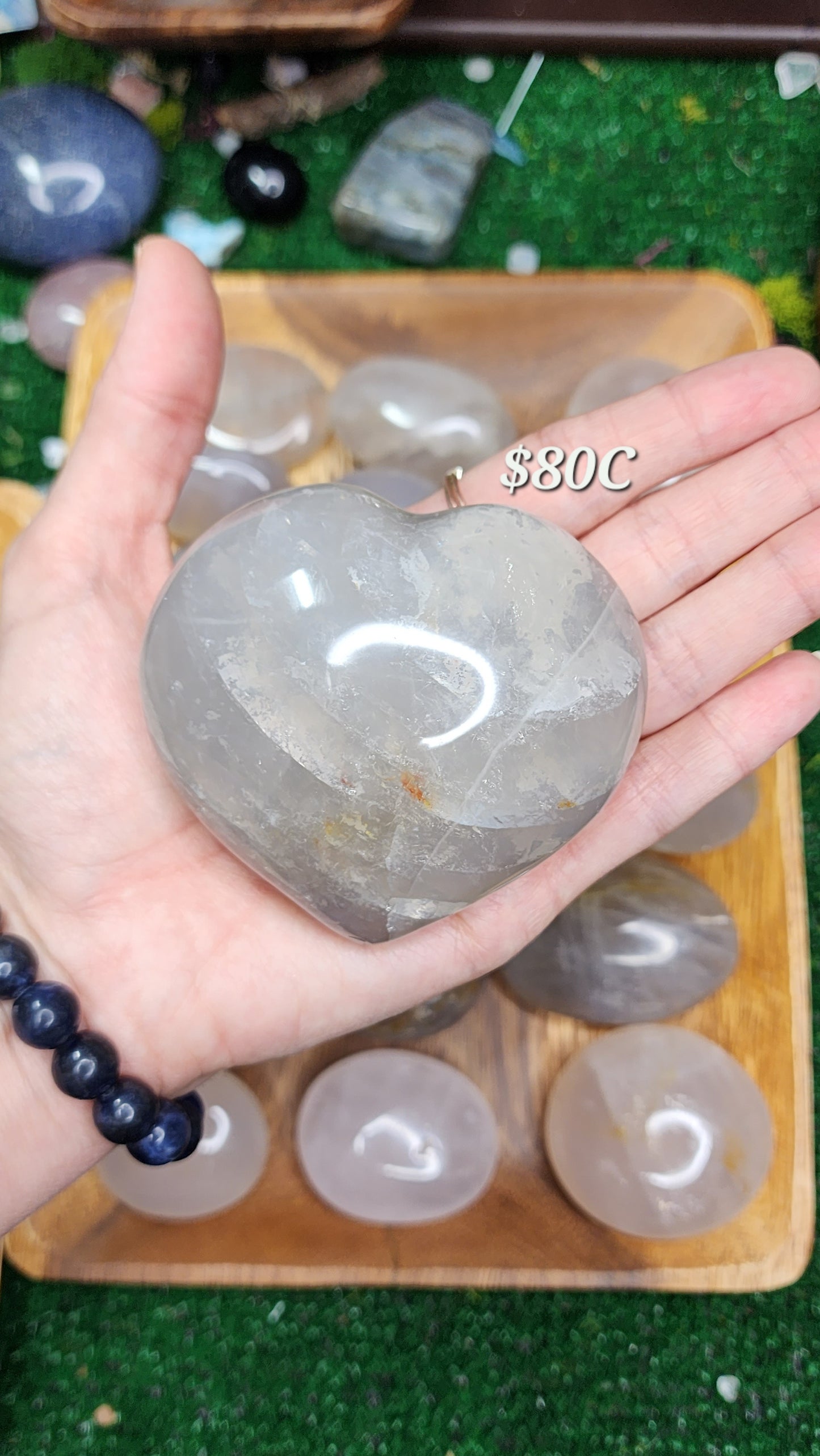 Blue Rose Quartz Hearts 🌹💙
