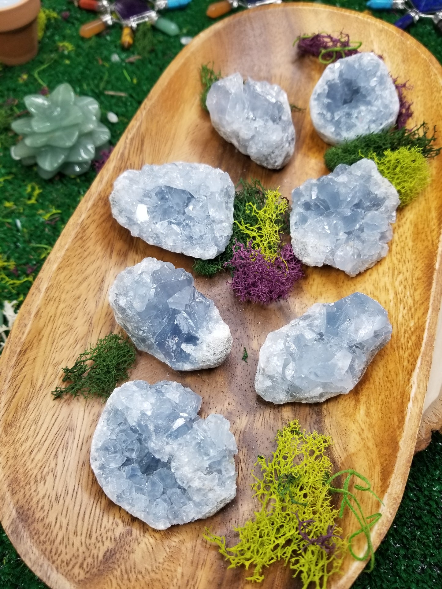 Celestite Clusters