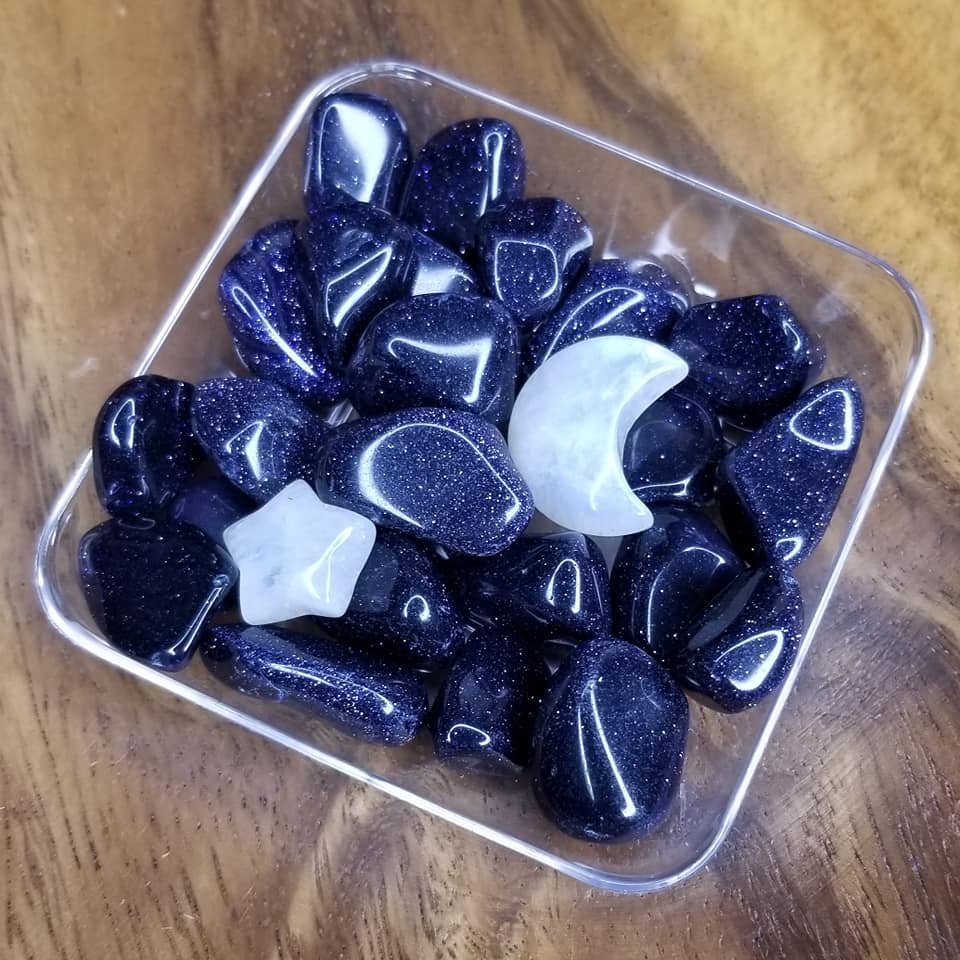Mini Cosmic Moon and Star Platters