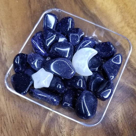 Mini Cosmic Moon and Star Platters