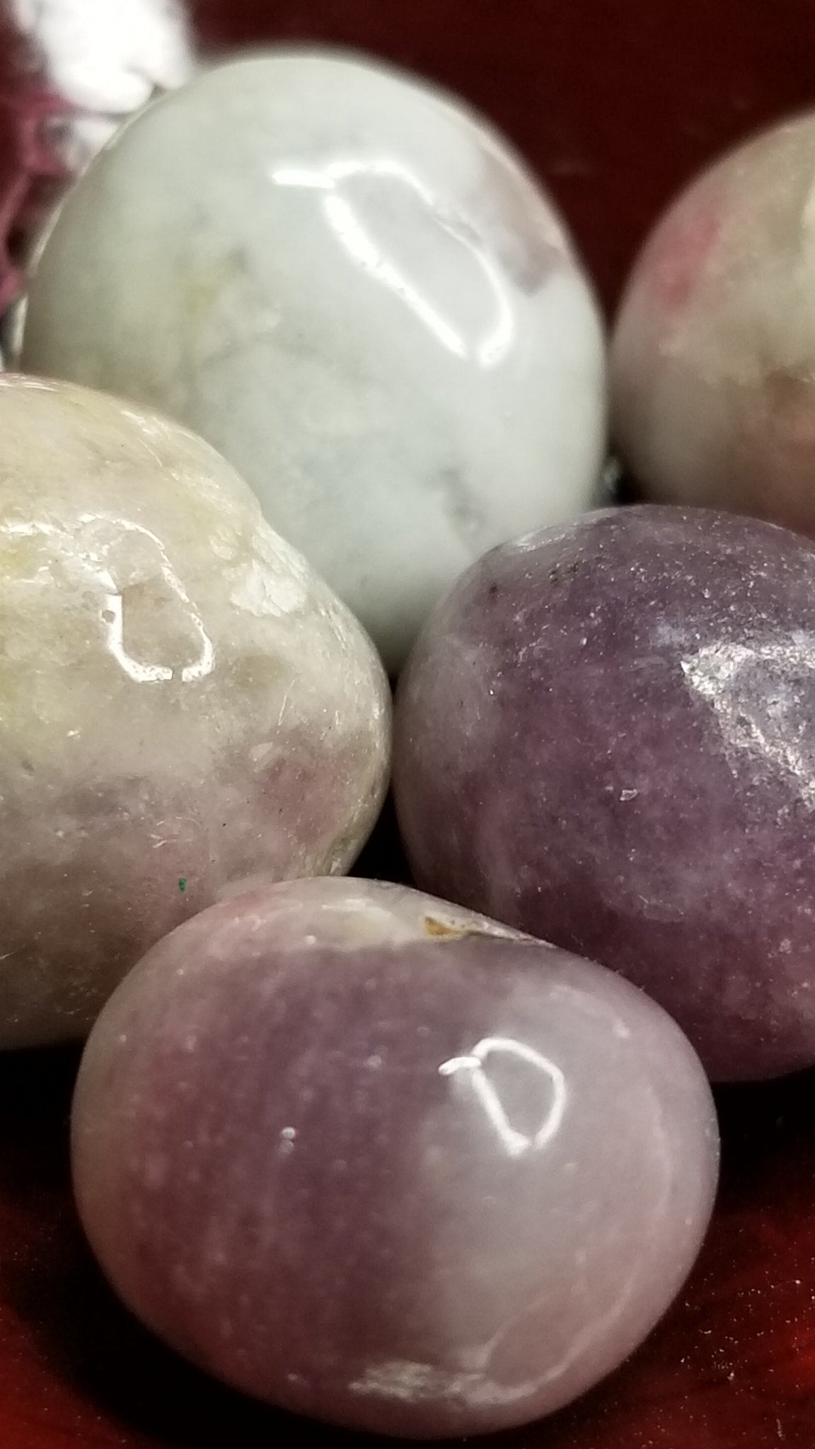 Pink Tourmaline Tumbles