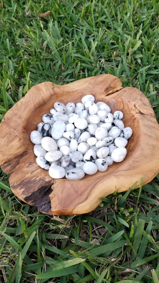Rainbow Moonstone Tumbles