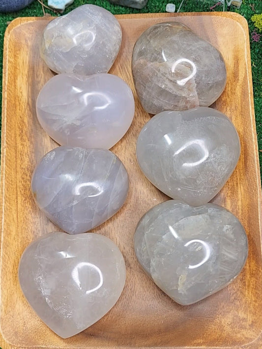 Blue Rose Quartz Hearts 🌹💙
