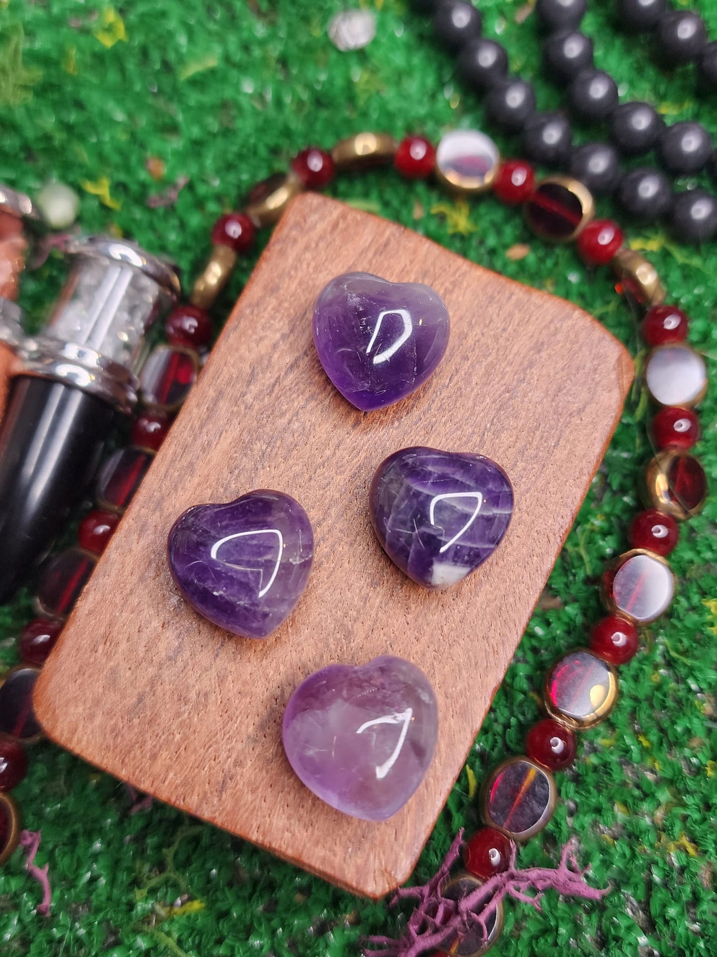 Mini Crystal Hearts 💜