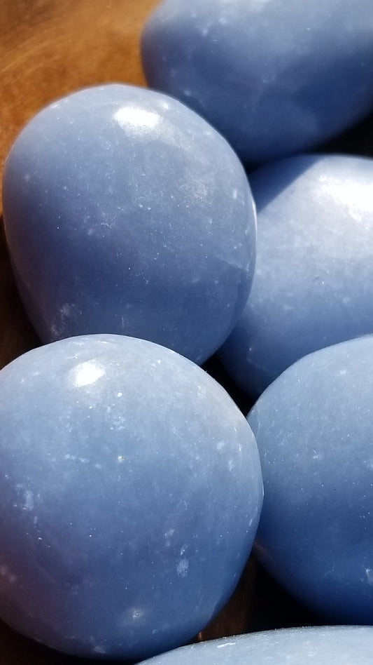 Angelite Tumbles