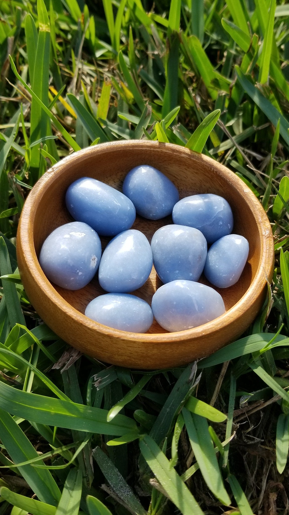 Angelite Tumbles
