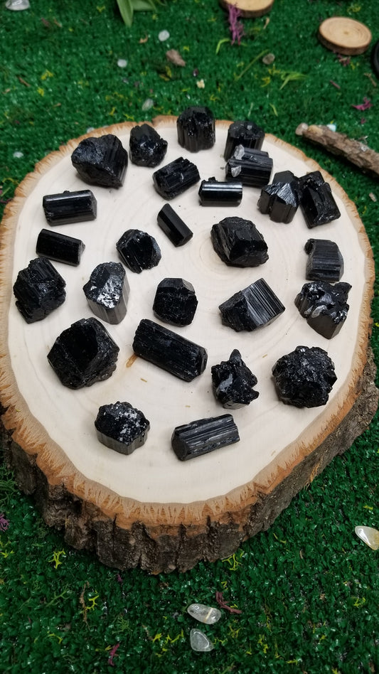 High Quality Black Tourmaline Crystals