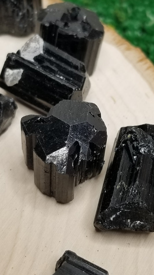 High Quality Black Tourmaline Crystals