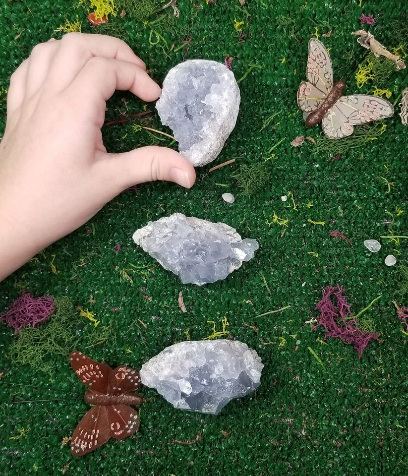 Celestite Clusters