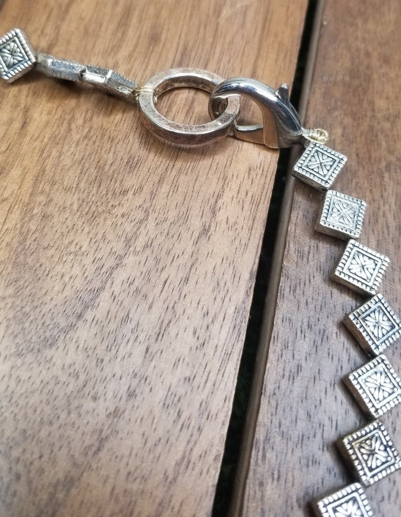 Brown Glass Beaded Necklace