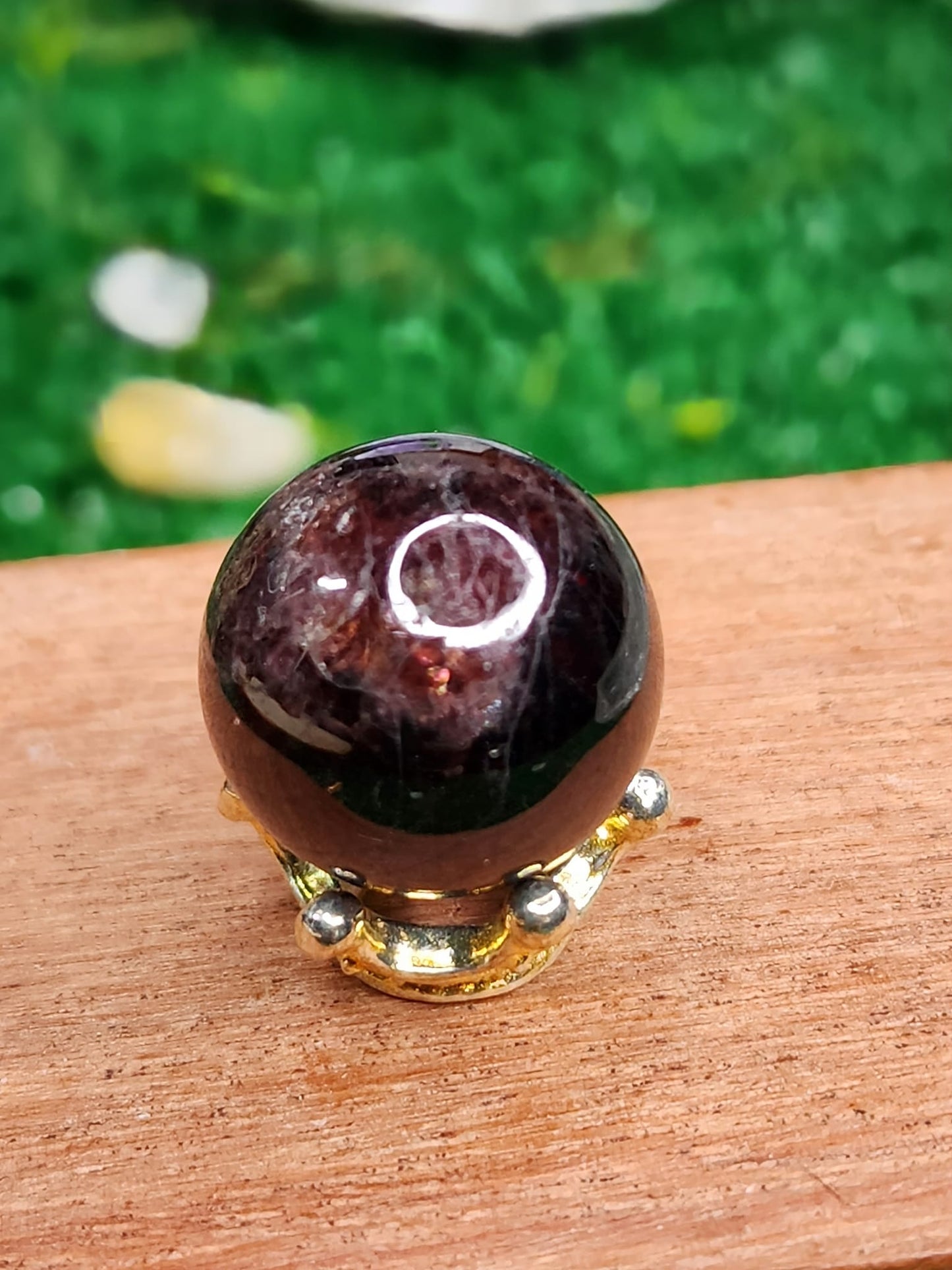 Small Star Garnet Spheres