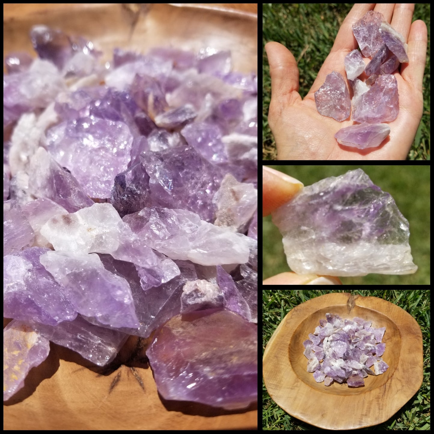 Amethyst Chips - Raw form