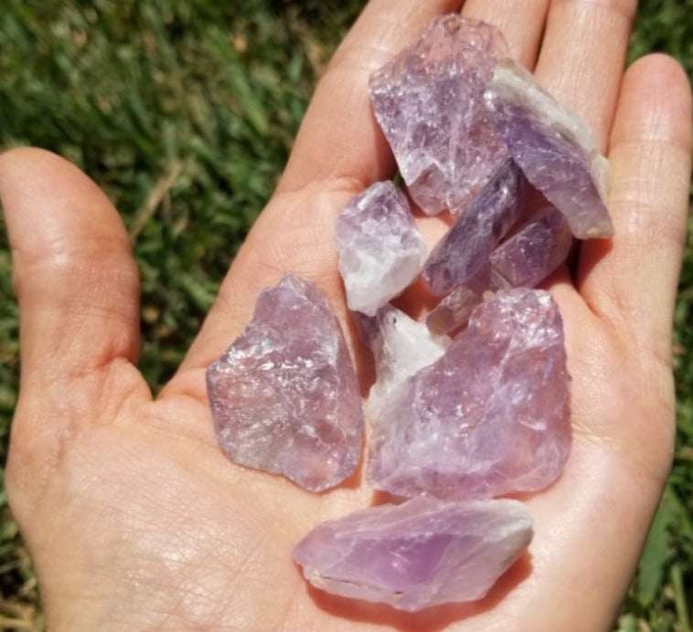 Amethyst Chips - Raw form