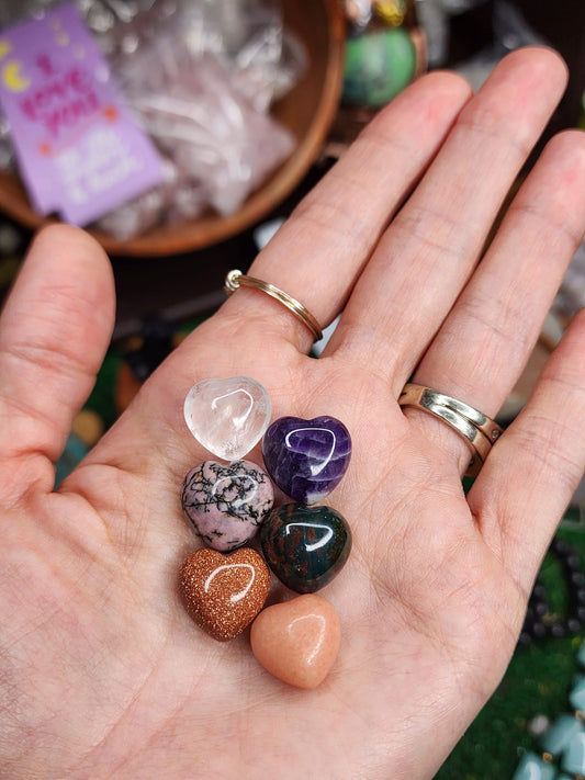 Mini Crystal Hearts 💜