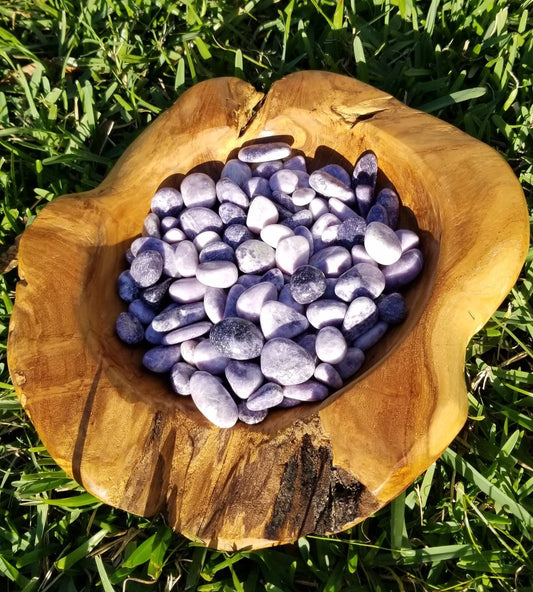 Lepidolite Tumbles