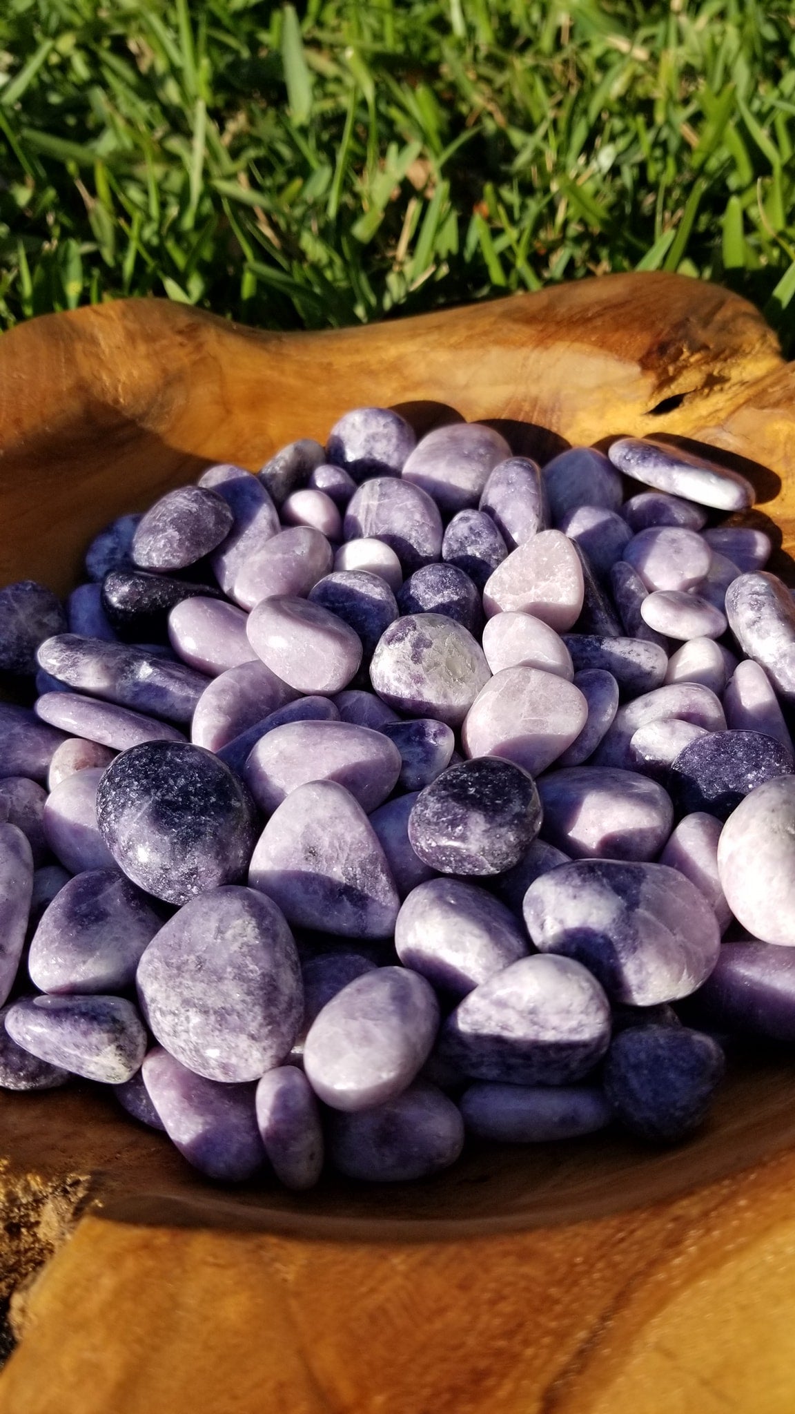 Lepidolite Tumbles