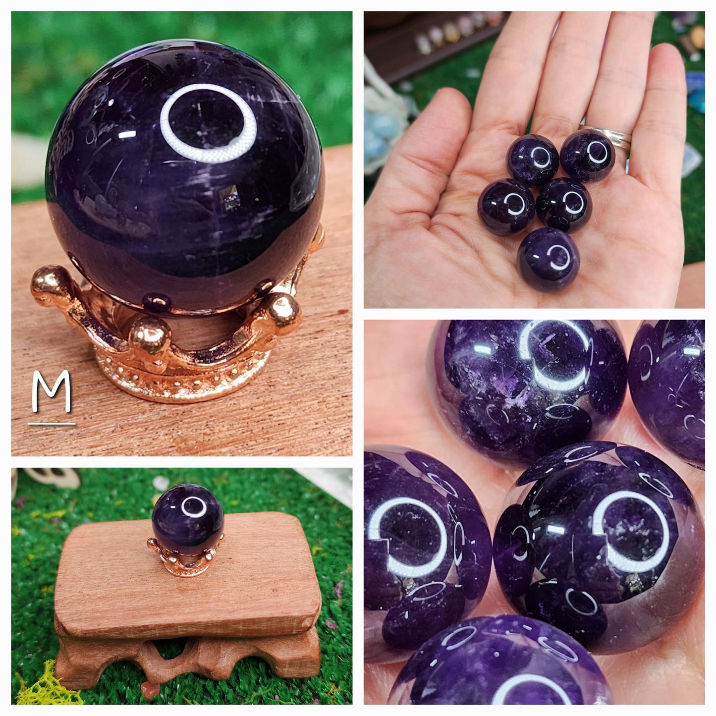 Small Amethyst Spheres 🟣