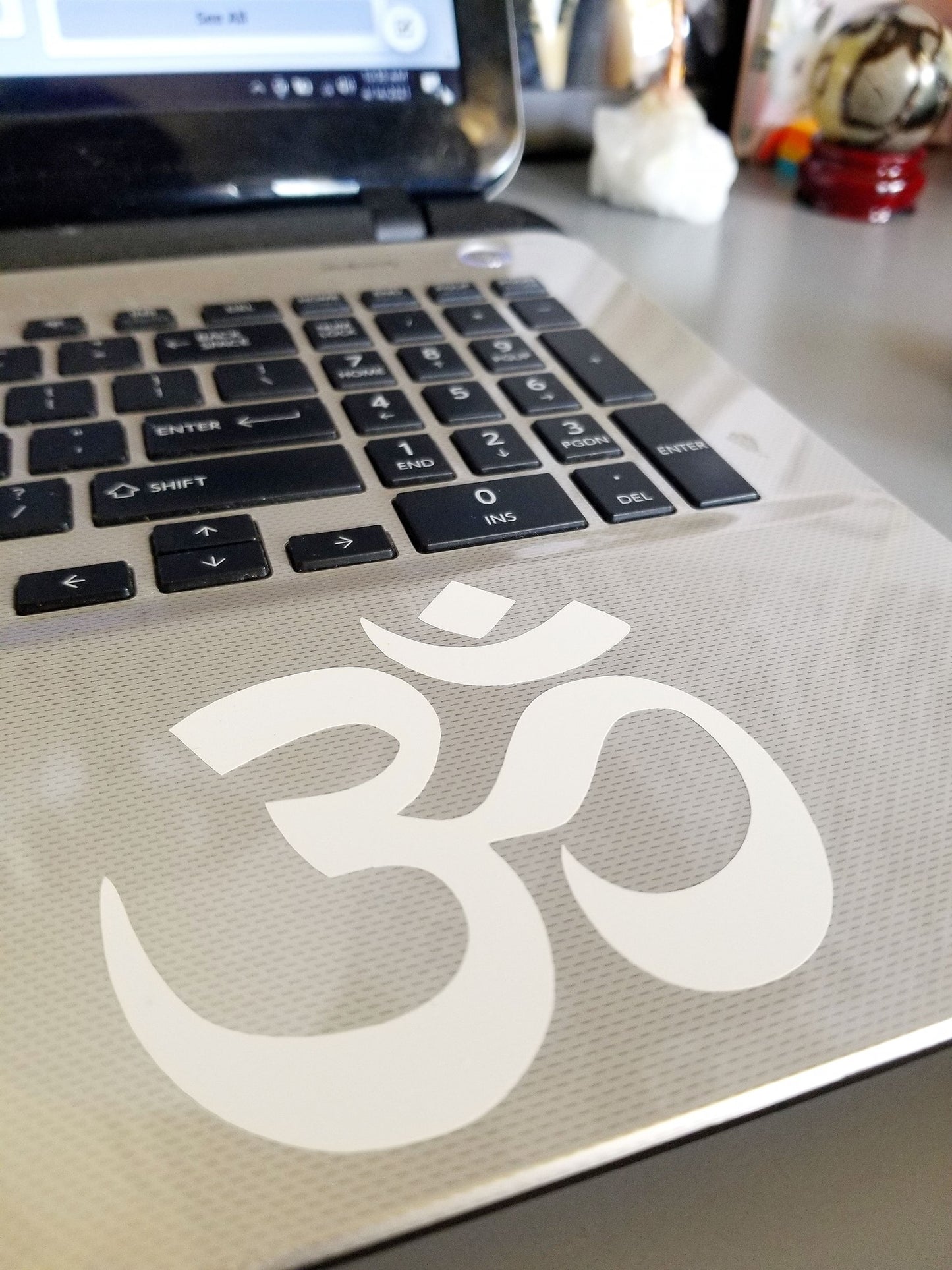 Vinyl 'Om' Symbol Stickers