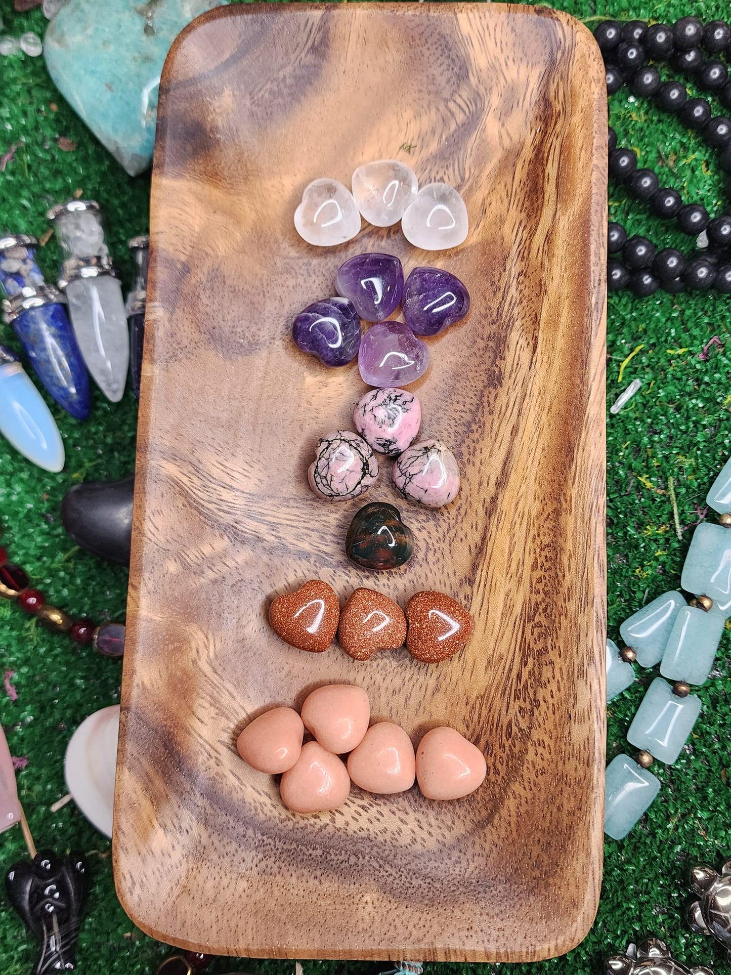 Mini Crystal Hearts 💜