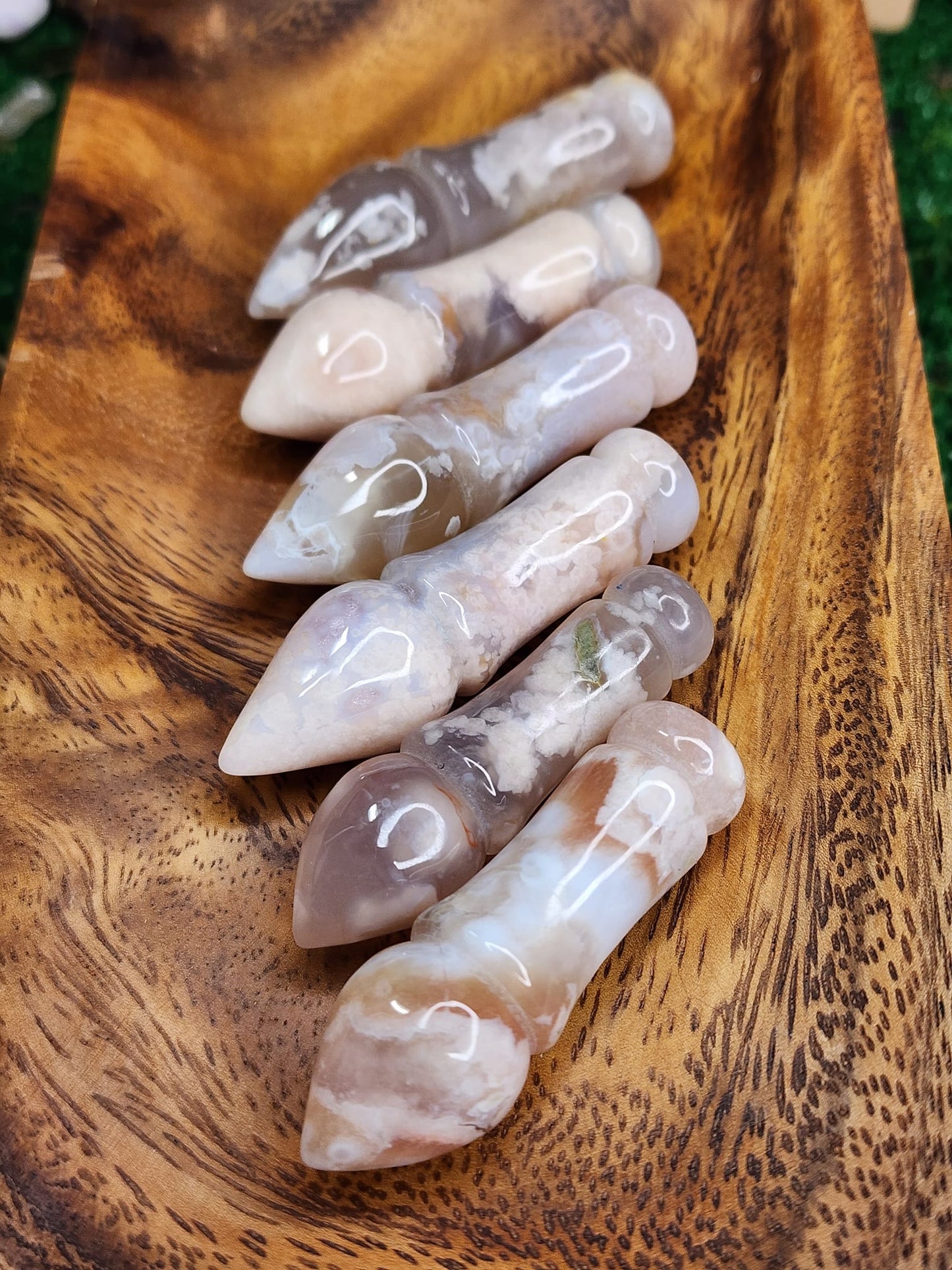 Flower Agate Paintbrushes 🖌