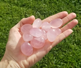 Rose Quartz Tumbles