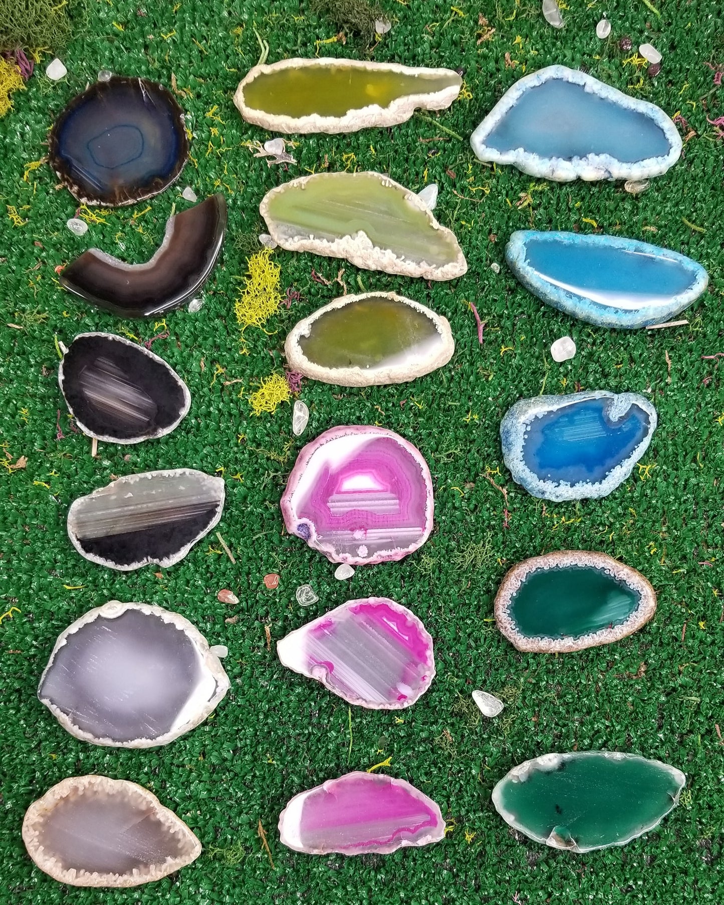 Mini Agate slices