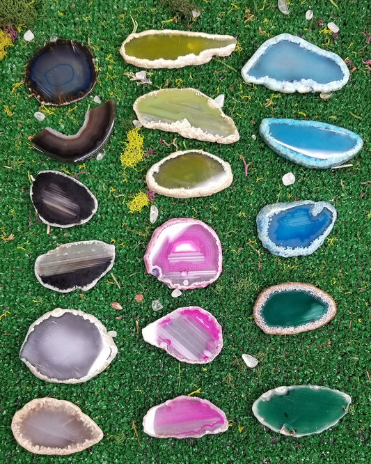 Mini Agate slices
