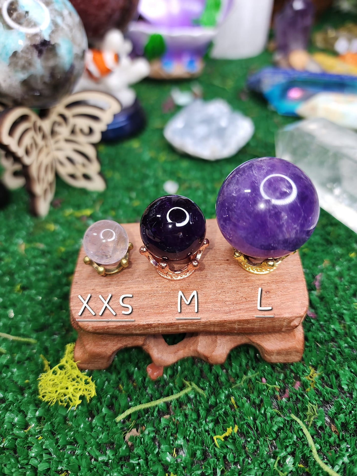 Small Amethyst Spheres 🟣
