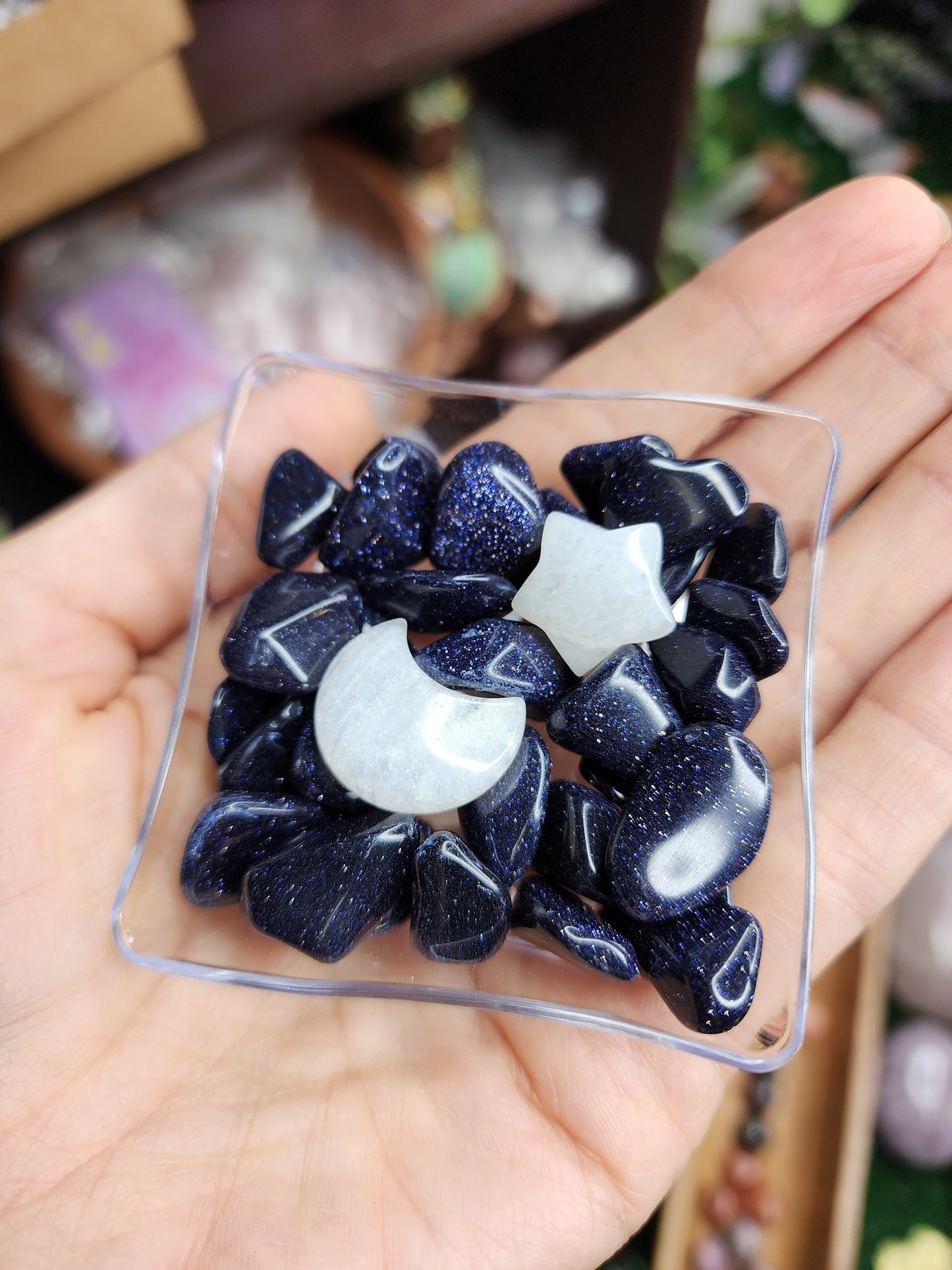 Mini Cosmic Moon and Star Platters