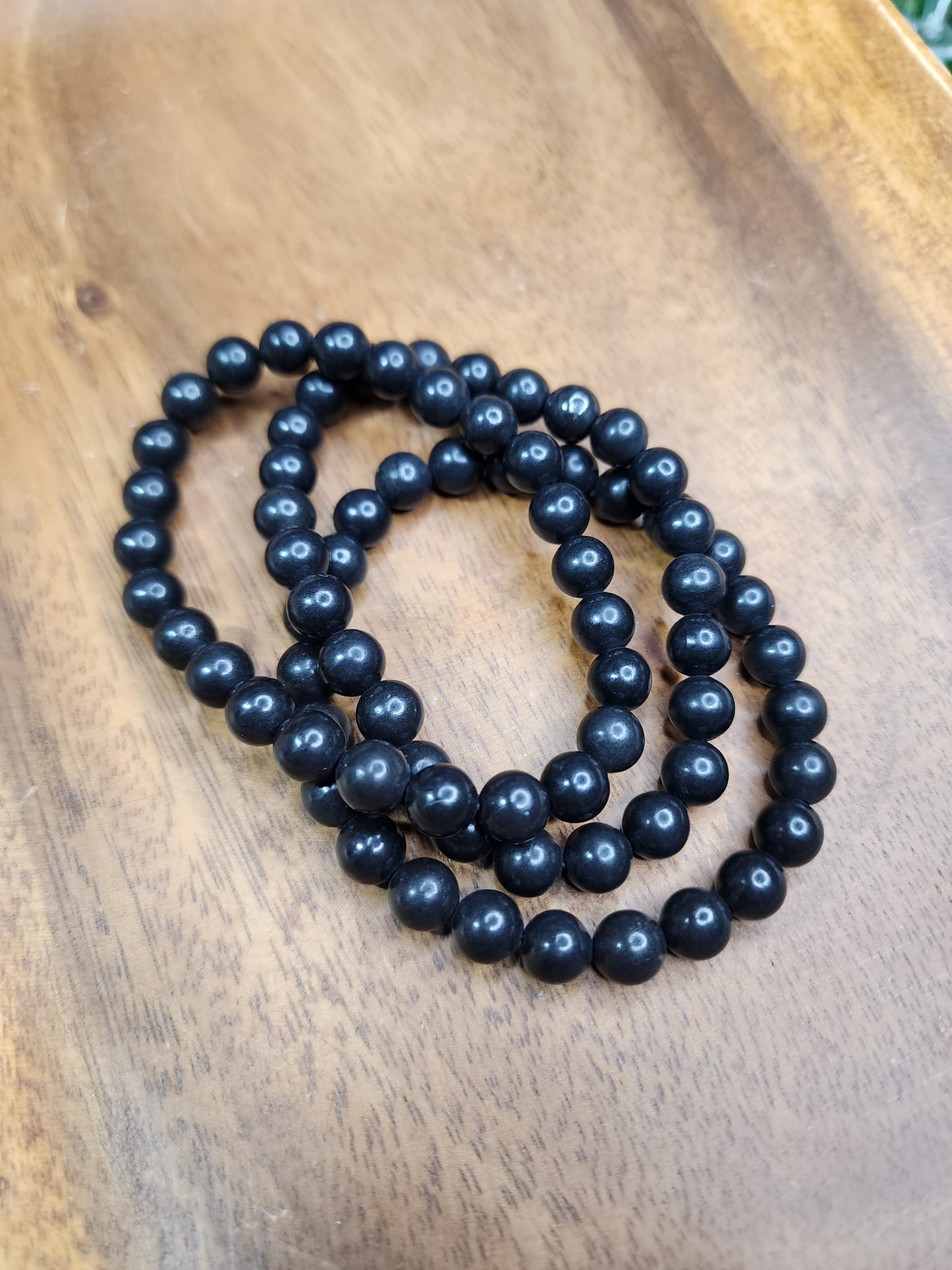 Shungite Beaded Bracelets (8mm) 🖤