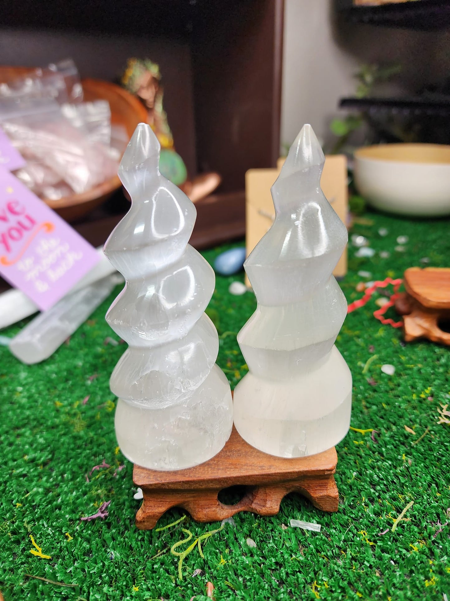 Selenite Unicorn Horns/Wands 🦄